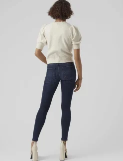 Vero Moda VMDOFFY 2/4 O-NECK PULLOVER GA NOOS - Stickat|Kvinnor Kläder