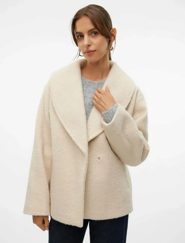 Kvinnor Vero Moda Jackor & Kappor|VMELITEBERGEN JACKET BOO - Ulljackor