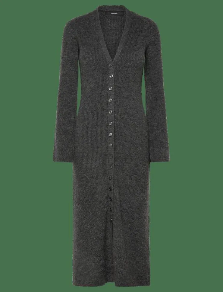 Vero Moda VMFIA LS V-NECK CALF DRESS SB - Maxiklänningar|Kvinnor Klänningar