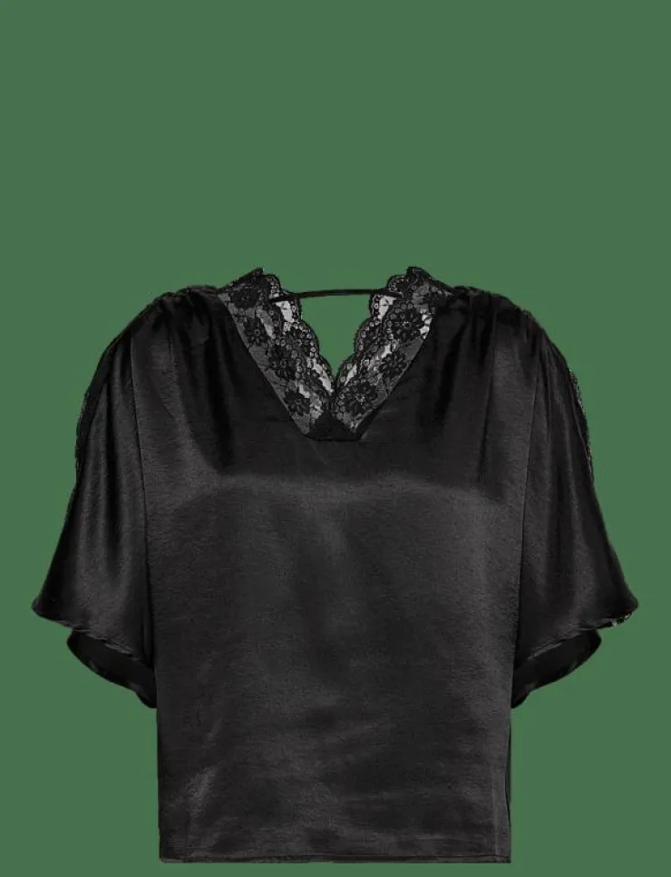Vero Moda VMHILLARY 2/4 TOP BTQ GA - T-shirts|Kvinnor T-Shirts & Toppar