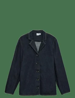 Vero Moda VMKANIKA LS DENIM BLAZER SHIRT SI352 - Jeansskjortor|Kvinnor Kavajer
