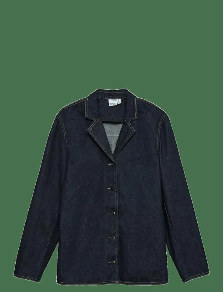 Vero Moda VMKANIKA LS DENIM BLAZER SHIRT SI352 - Jeansskjortor|Kvinnor Kavajer