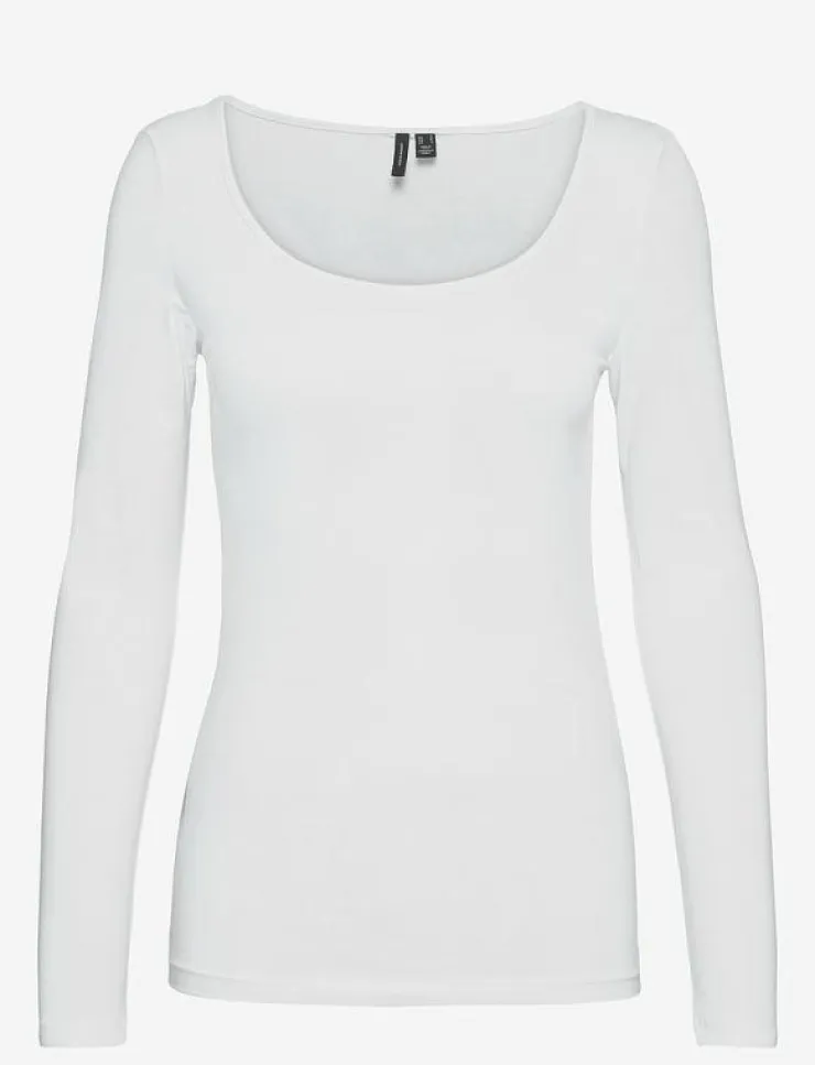 Vero Moda VMMAXI MY LS SOFT UNECK NOOS - Långärmade toppar|Kvinnor Kläder|T-Shirts & Toppar