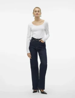 Vero Moda VMMAXI MY LS SOFT UNECK NOOS - Långärmade toppar|Kvinnor Kläder|T-Shirts & Toppar