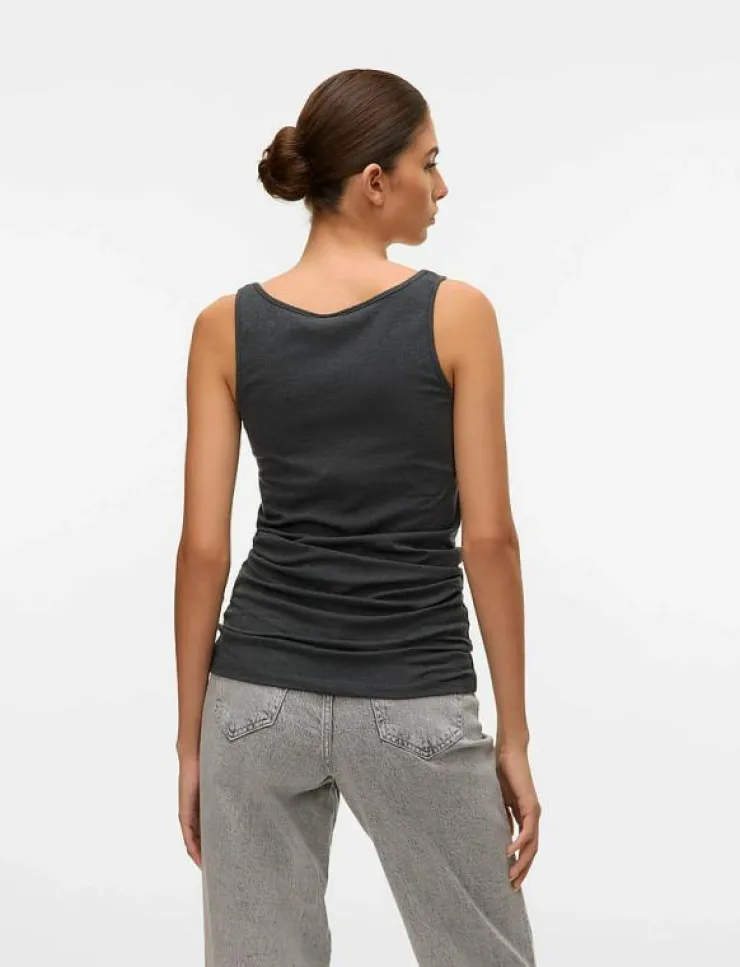 Kvinnor Vero Moda T-Shirts & Toppar|VMMAXI MY SOFT LONG TANK TOP NOOS - Linnen