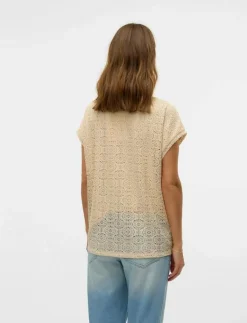 Kvinnor Vero Moda Maternity Mammakläder|VMMMAYA AVA SS TOP JRS - T-shirts