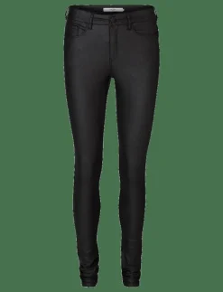 Vero Moda VMSEVEN NW SS SMOOTH COATED PANT NOOS - Skinny Jeans|Kvinnor Kläder