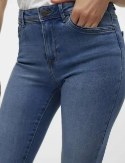 Vero Moda VMTANYA MR S PIPING JEANS VI349 GA NOOS - Skinny Jeans|Kvinnor Kläder