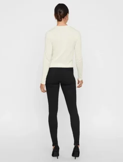 Vero Moda VMTANYA MR S PIPING JEANS VI120 GA NOOS - Skinny Jeans|Kvinnor Kläder