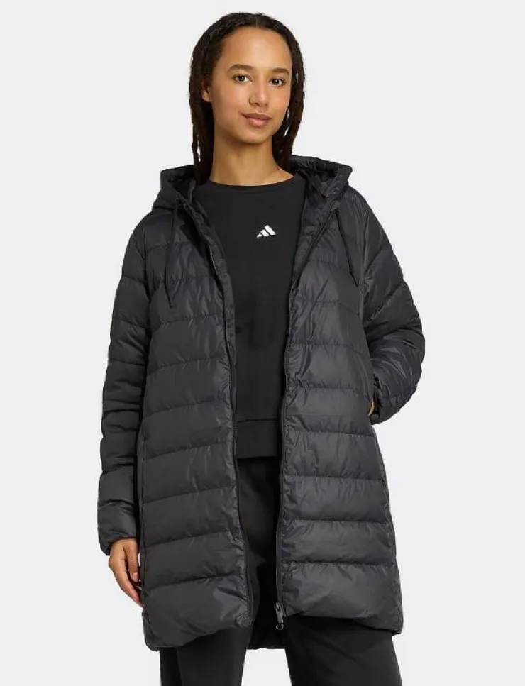 Kvinnor adidas Sportswear Jackor|W ESS 3S L D HP - Parkas