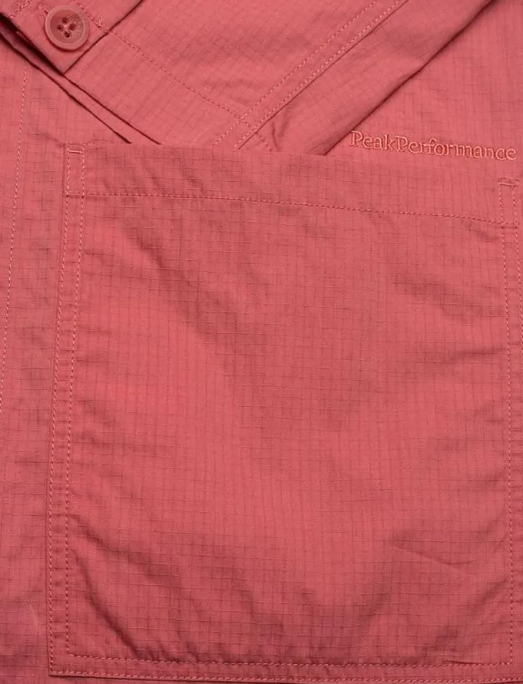 Kvinnor Peak Performance Toppar & T-Shirts|W Ripstop Overshirt - Skjortor