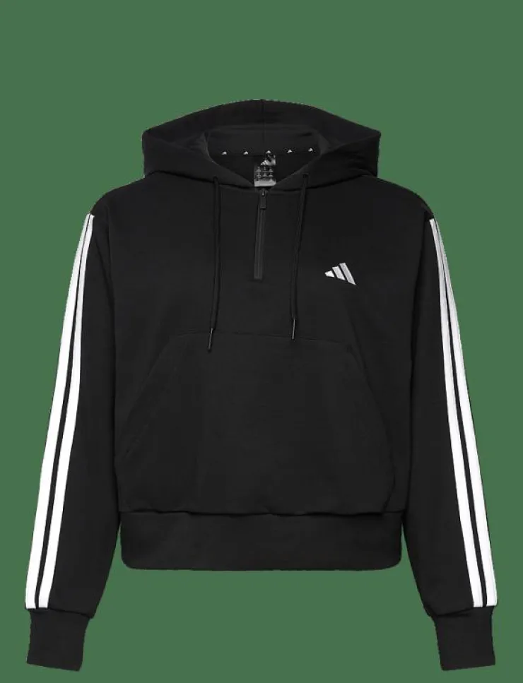 adidas Sportswear W 3S FT QZHD IN - Huvtröjor|Kvinnor Sweatshirts