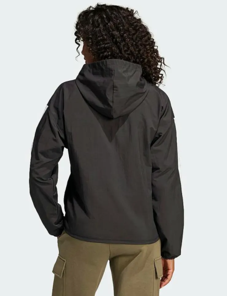 Kvinnor adidas Sportswear Jackor|W 3S WV WB - Anoraker