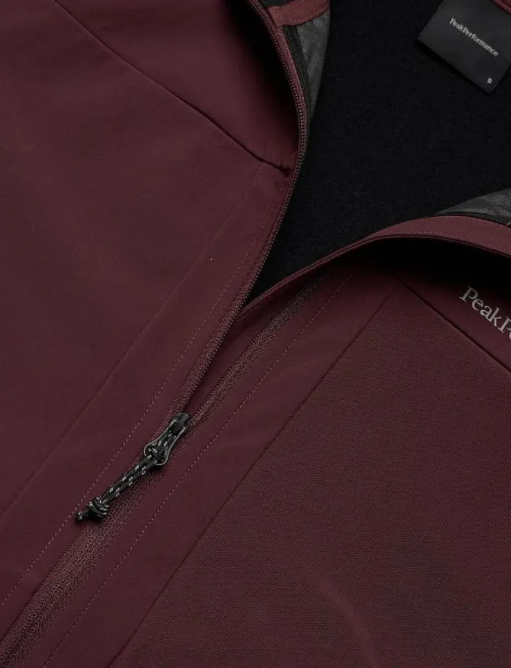 Kvinnor Peak Performance Jackor|W Windblock Stretch Jacket - Friluftsjacka