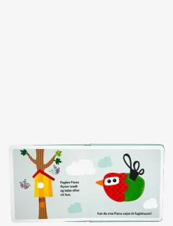 Barbo Toys Wacky Wonders bog - Se, Rør og Føl - Fuglen Finoa (DK) - Saga|Barn Barnböcker