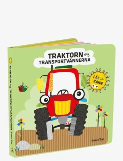 Barn Barbo Toys Barnböcker|Wacky Wonders Bok - Läs och Känn - Traktor (SE) - Pedagogisk barnbok