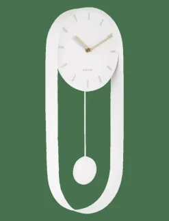 KARLSSON Wall clock Pendulum Charm steel - Väggklockor| Klockor