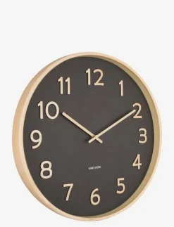 KARLSSON Klockor|Wall clock Pure wood grain - Väggklockor