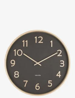 KARLSSON Klockor|Wall clock Pure wood grain - Väggklockor