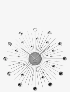 KARLSSON Klockor|Wall clock Sunburst crystal - Väggklockor