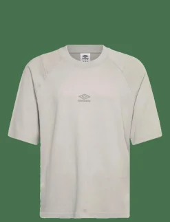 Umbro Toppar & T-Shirts|Washed High Neck Boxy Tee - T-shirts