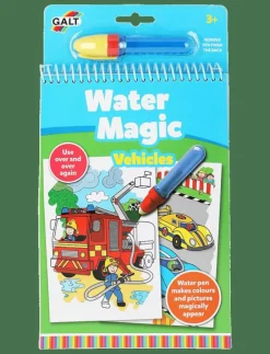 Barn Galt Rita & Pyssla|Leksaker|WATER MAGIC - FORDON - Målar- & pysselböcker