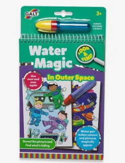Barn Galt Rita & Pyssla|WATER MAGIC - I RYMDEN - Målar- & pysselböcker