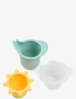 Done by Deer Water play & stacking cups 3 pcs Elphee - Badleksaker|Barn Bad- & Vattenleksaker