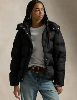 Polo Ralph Lauren Water-Repellent Quilted Down Jacket - Dun- & vadderade jackor|Kvinnor Jackor & Kappor