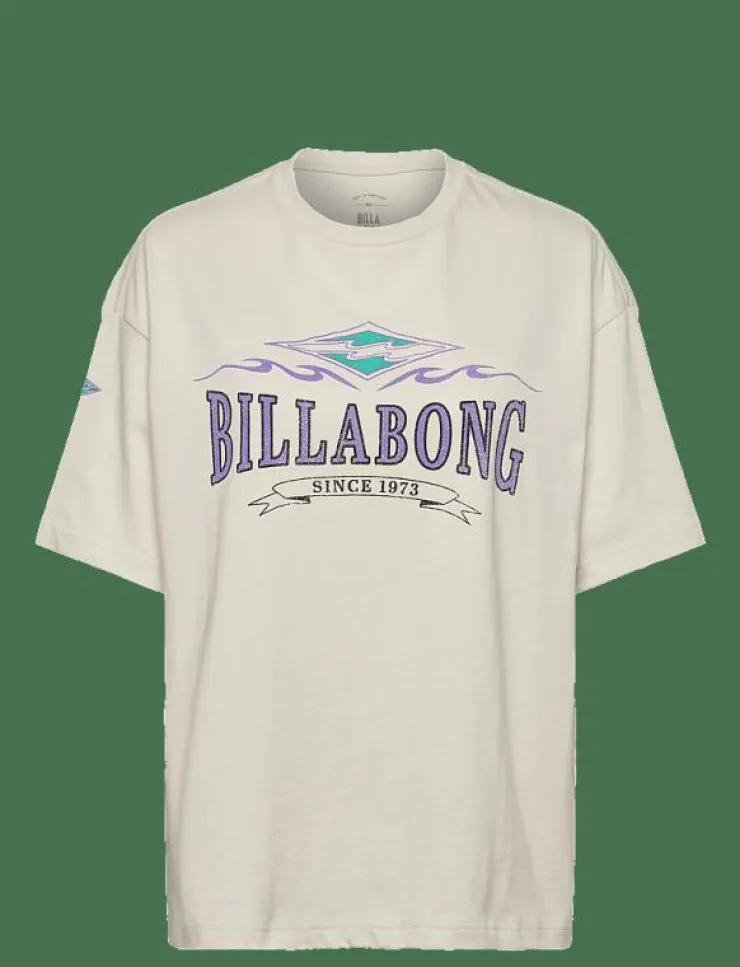 Kvinnor Billabong Toppar & T-Shirts|WAVE OUT TEE - T-Shirts