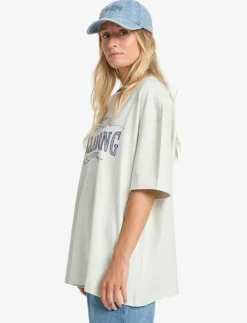 Kvinnor Billabong Toppar & T-Shirts|WAVE OUT TEE - T-Shirts