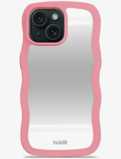 Holdit Wavy Case iPhone Rogue Pink/Mirror - Mobilskal|Kvinnor Mobilaccessoarer|Mobilaccessoarer