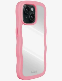 Holdit Wavy Case iPhone Rogue Pink/Mirror - Mobilskal|Kvinnor Mobilaccessoarer|Mobilaccessoarer
