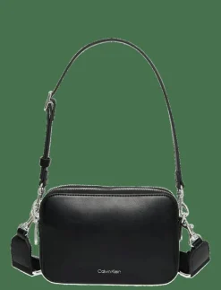 Kvinnor Calvin Klein Crossbody Bags|WEBBING DOUBLE STRAP CAMERA BAG - Crossbody Bags