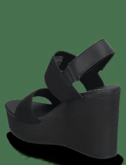 Calvin Klein WEDGE SANDAL WEBBING IN - Platåsandaler|Kvinnor Sandaler|Högklackade Skor