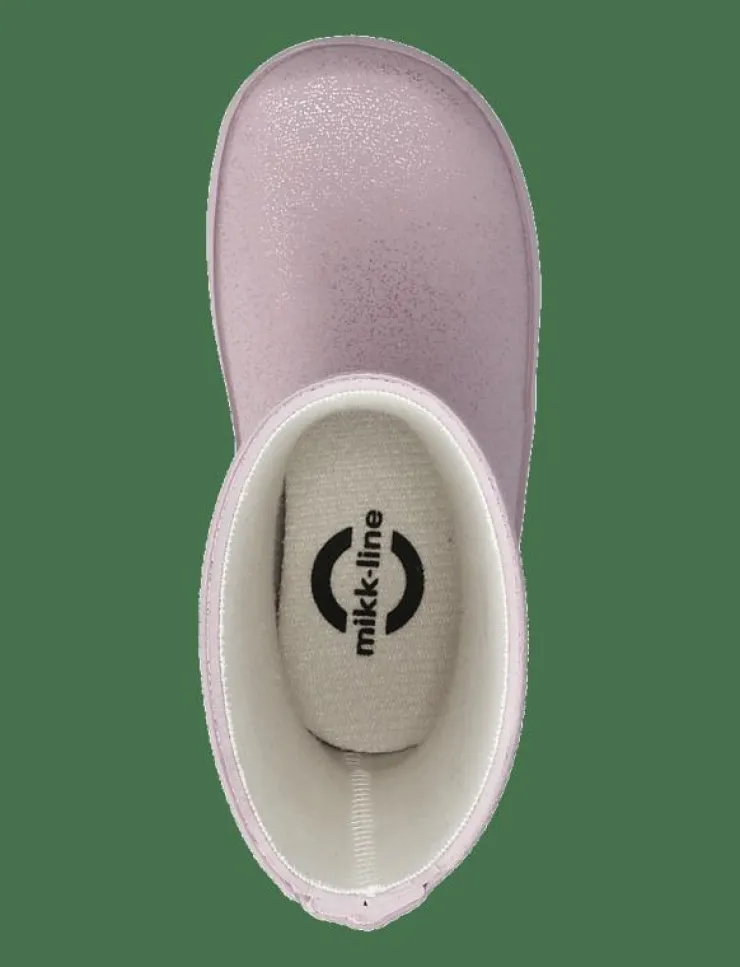 Barn mikk-line Gummistövlar|Wellies Glitter - Höga gummistövlar
