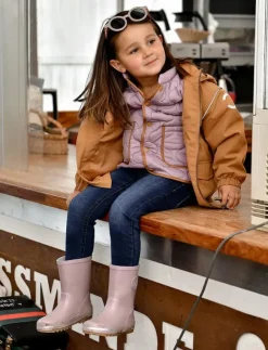 Barn mikk-line Gummistövlar|Wellies Glitter - Höga gummistövlar