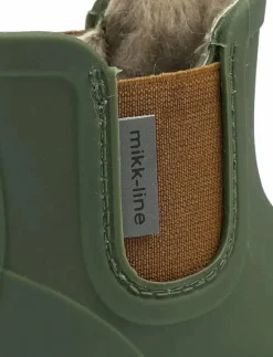 Barn mikk-line Gummistövlar|Wellies Winter TPE - Low - Fodrade Gummistövlar