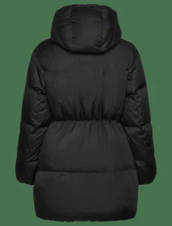 Kvinnor Levi's® Jackor & Kappor|WESTERN BUBBLE MIDI ANTHRACITE - Dunkappor