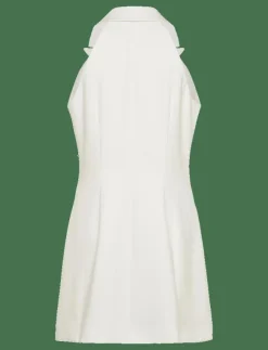 Kvinnor French Connection Kavajer|Klänningar|WHISPER HALTER BLAZER DRESS - Korta klänningar