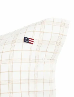 Lexington Home Cecked Lyocell/Cotton Pillowcase - Örngott| Sängtextilier