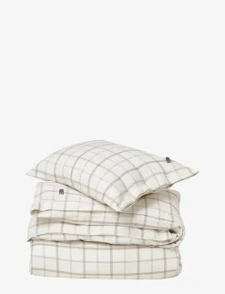 Lexington Home Sängtextilier|Checked Cotton Flannel Bed Set - Påslakanset