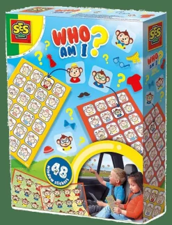 Barn SES Creative Pussel & Spel|Who am I? - Travel Window Stickers - Klistermärken