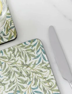 Morris & Co Serveringstillbehör|Willow Bough Coasters - set of 6 - Serveringstillbehör