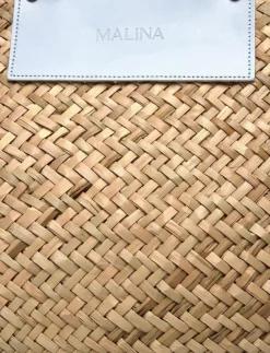 Malina Willow straw bag - Shoppers|Kvinnor Strandväskor|Shoppingväskor & Totes