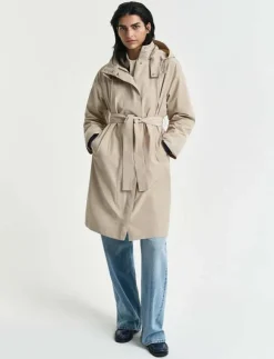 Kvinnor GANT Jackor & Kappor|WIND COAT - Tunna kappor