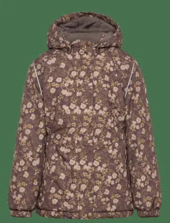 mikk-line Winter Jacket waist AOP - Vinterjacka|Barn Vinterkläder