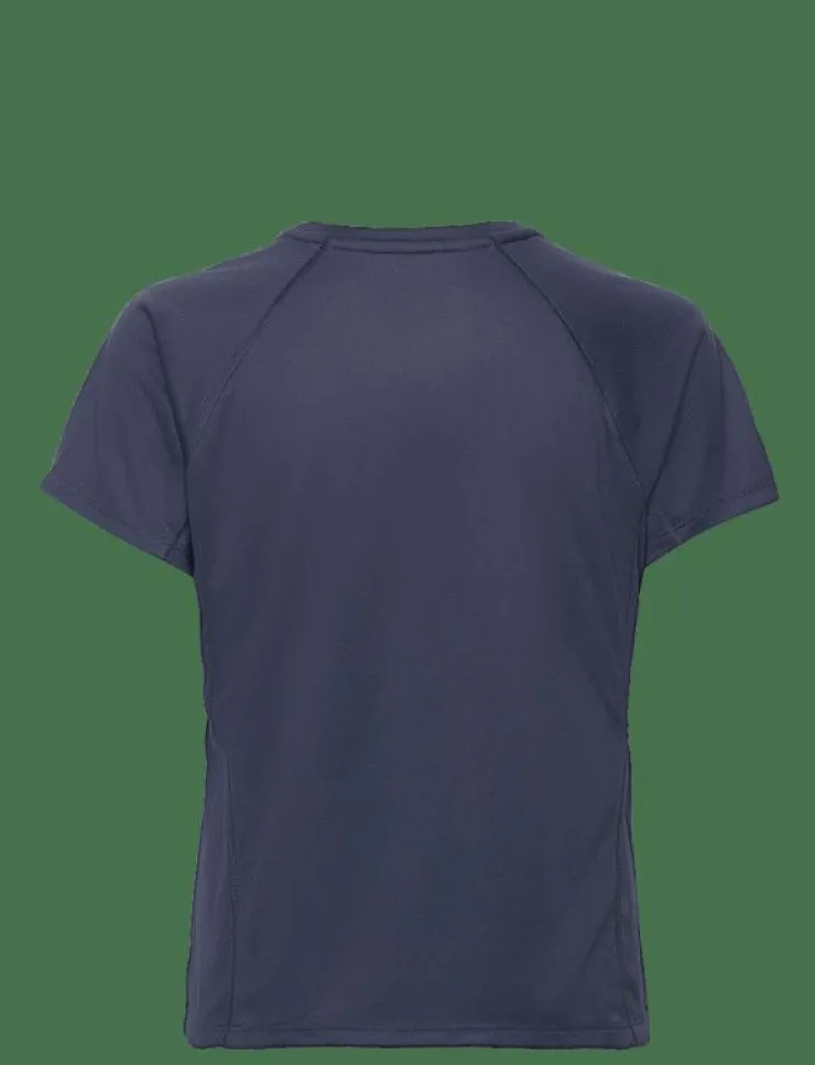 ZEBDIA Women Sports T-Shirt with Chest Print - T-Shirts|Kvinnor Toppar & T-Shirts