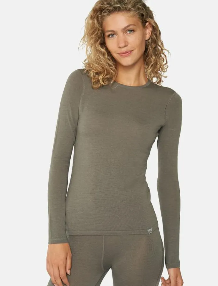 Danish Endurance Women's Merino Long Sleeved Shirt - Underställströjor|Kvinnor Underställ|Underställ