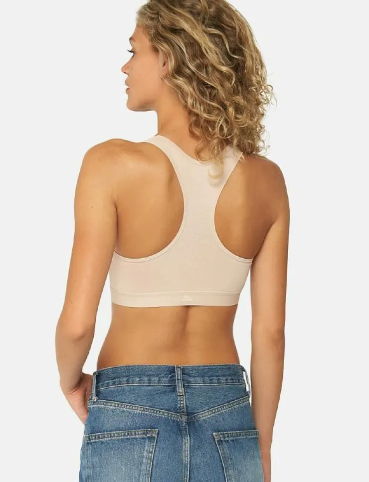 Danish Endurance Women's Organic Cotton Bralette 3-pack - Bh-linnen|Kvinnor Sport-Bh